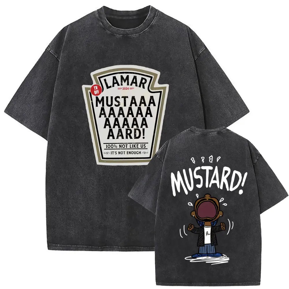 Camiseta Vintage Kendrick Lamar, Hip Hop Oversize, Unisex