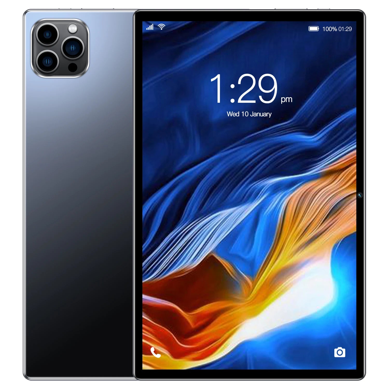 Nuevo PAD PC 10,1 pulgadas versión Global ULTRA SLIM tabletas Android Octa Core 4GB + 64GB ROM Google llamadas con doble SIM tableta pantalla HD