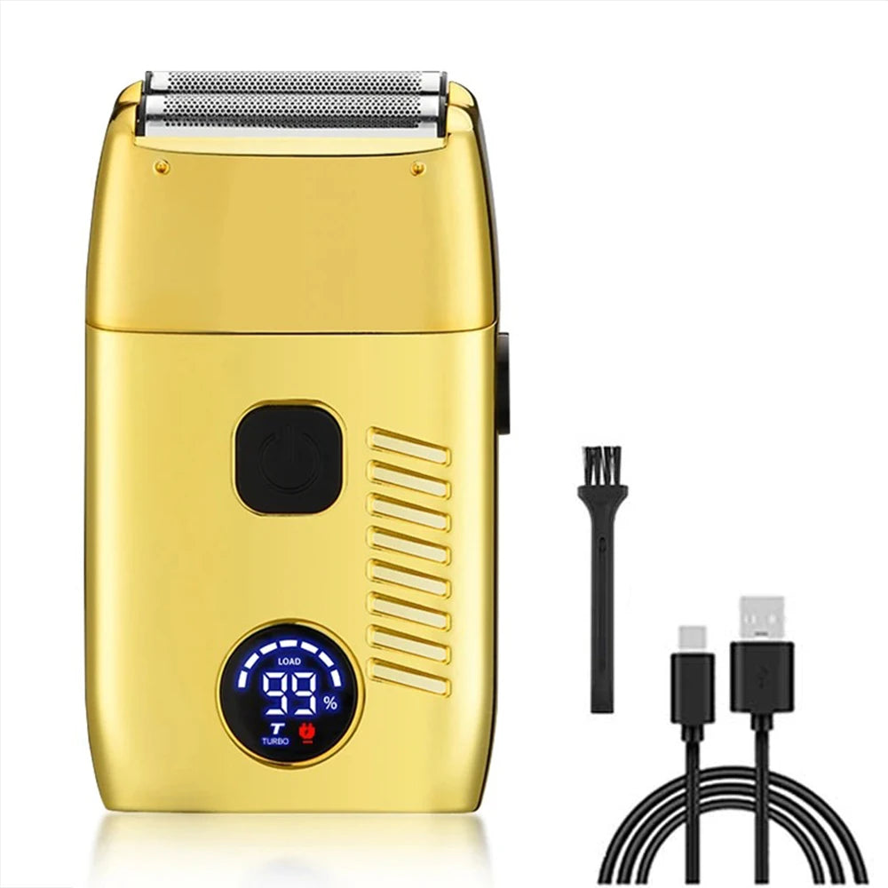 Cortapelos Profesional 3 en 1, Afeitadora Eléctrica Recargable, Recortador de Barba