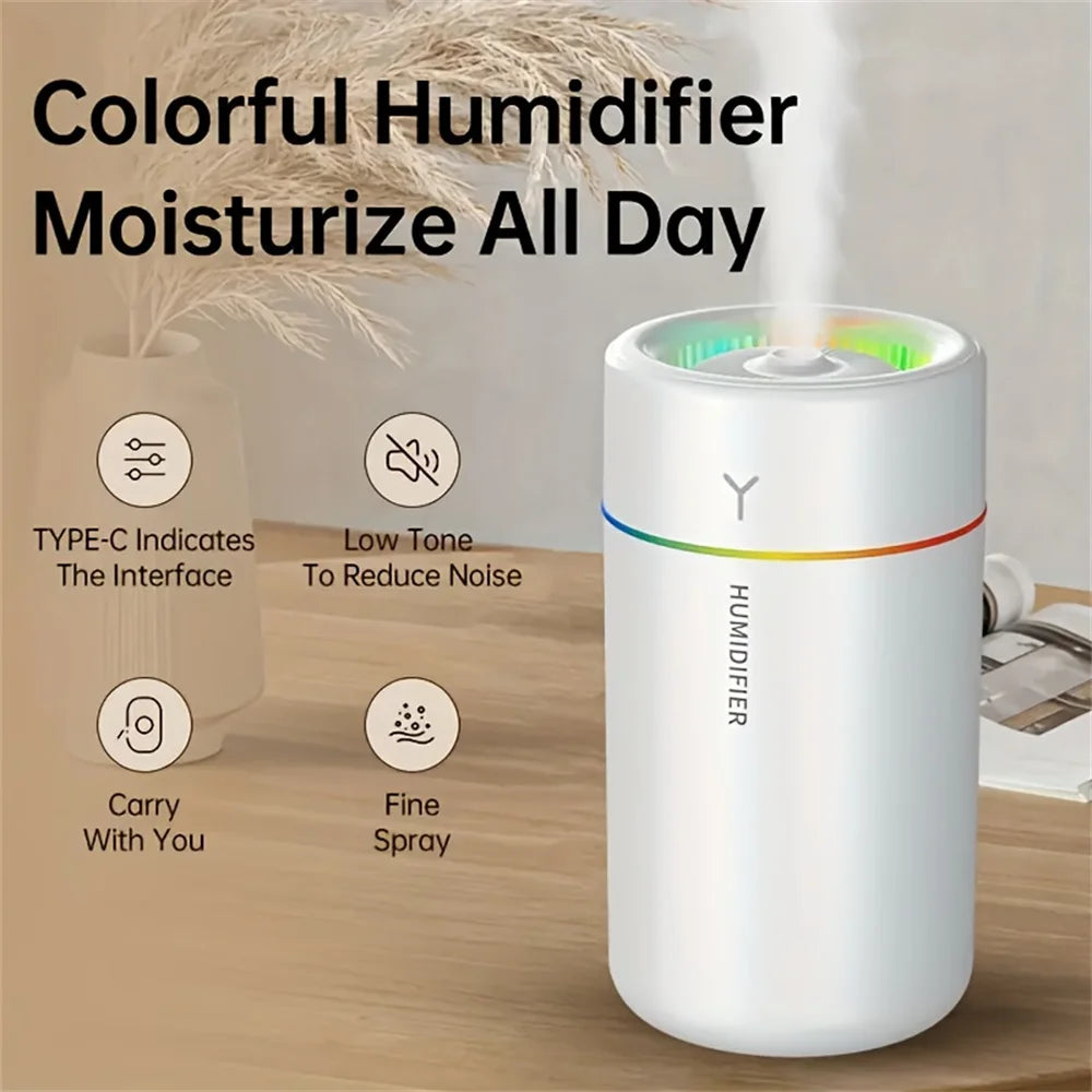 Humidificador de Aromaterapia LED para Coche y Hogar