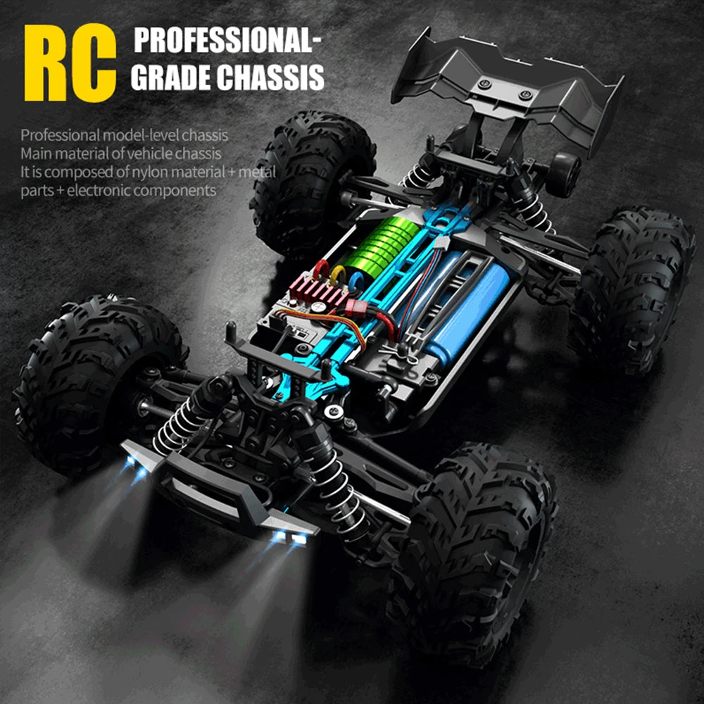 Teeggi 16101 /16102 PRO 1:16 70 KM/H carreras de deriva de alta velocidad SG116 MAX 4WD RC coche todoterreno monstruo camión juguetes para regalo de chico