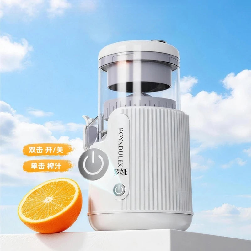 Exprimidor Eléctrico Portátil con Separación Automática de Residuos