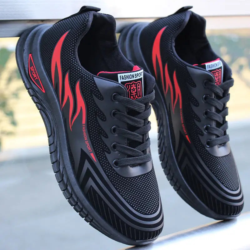 Nuevos zapatos deportivos transpirables, zapatillas informales para hombre, zapatillas antideslizantes resistentes al desgaste para correr, zapatos para hombre al aire libre