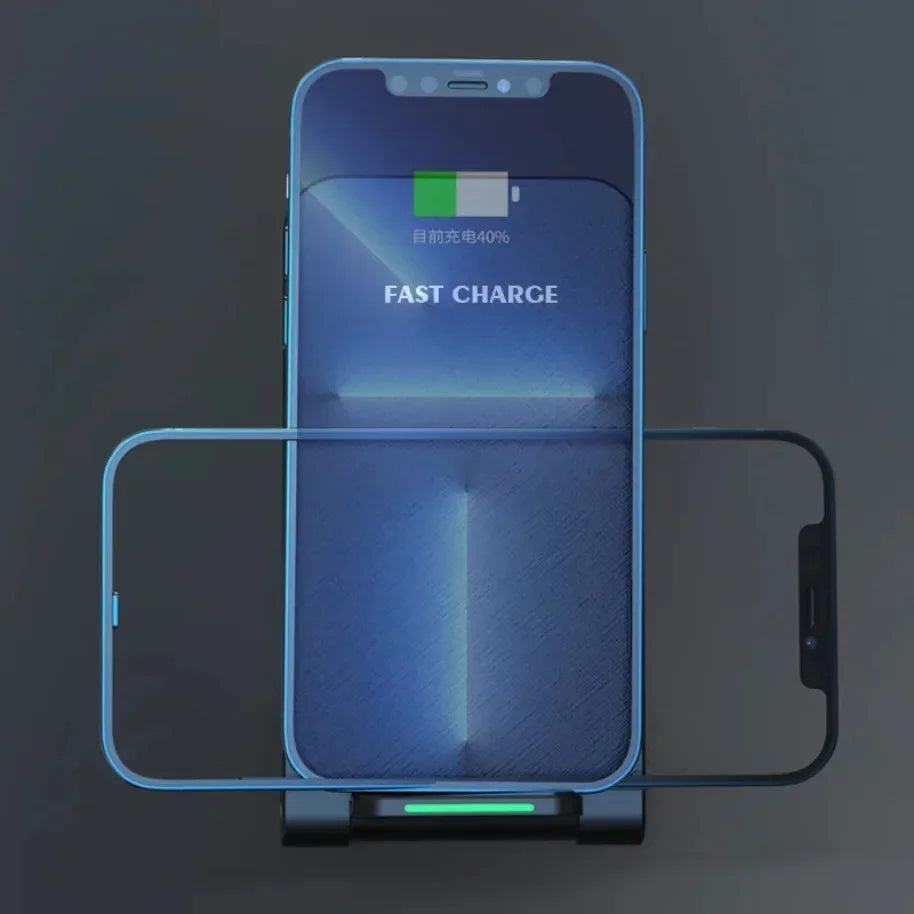 Base de Carga Inalámbrica para iPhone 17 16 15 14 13 Pro, Samsung, Xiaomi, Cargadores de Teléfono, Estación de Carga Rápida por Inducción