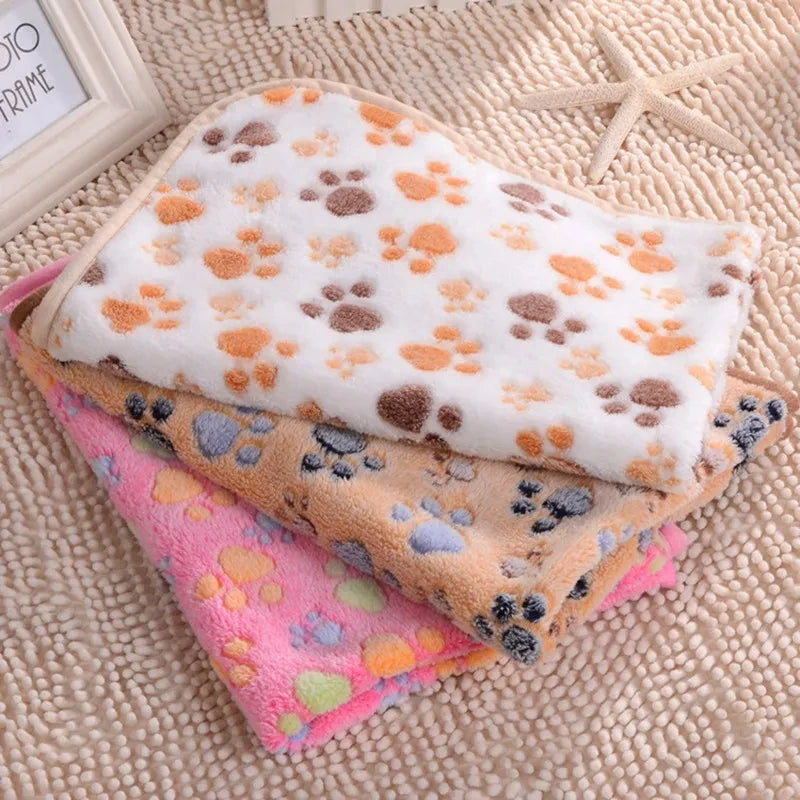 Manta Polar Suave para Mascotas - Tapete de Cama en 3 Tamaños