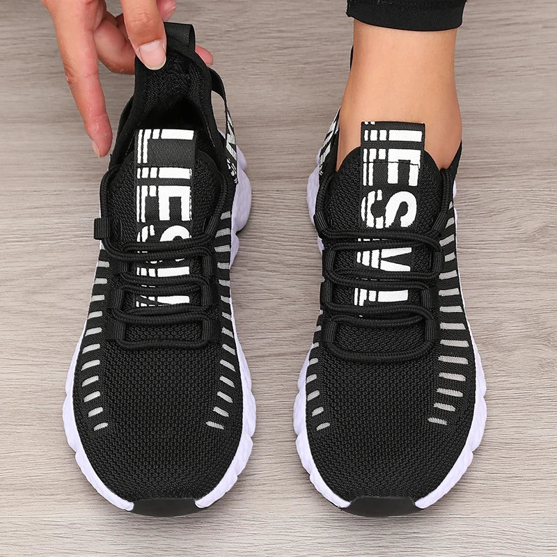 Zapatillas deportivas de plataforma para mujer — transpirables y cómodas