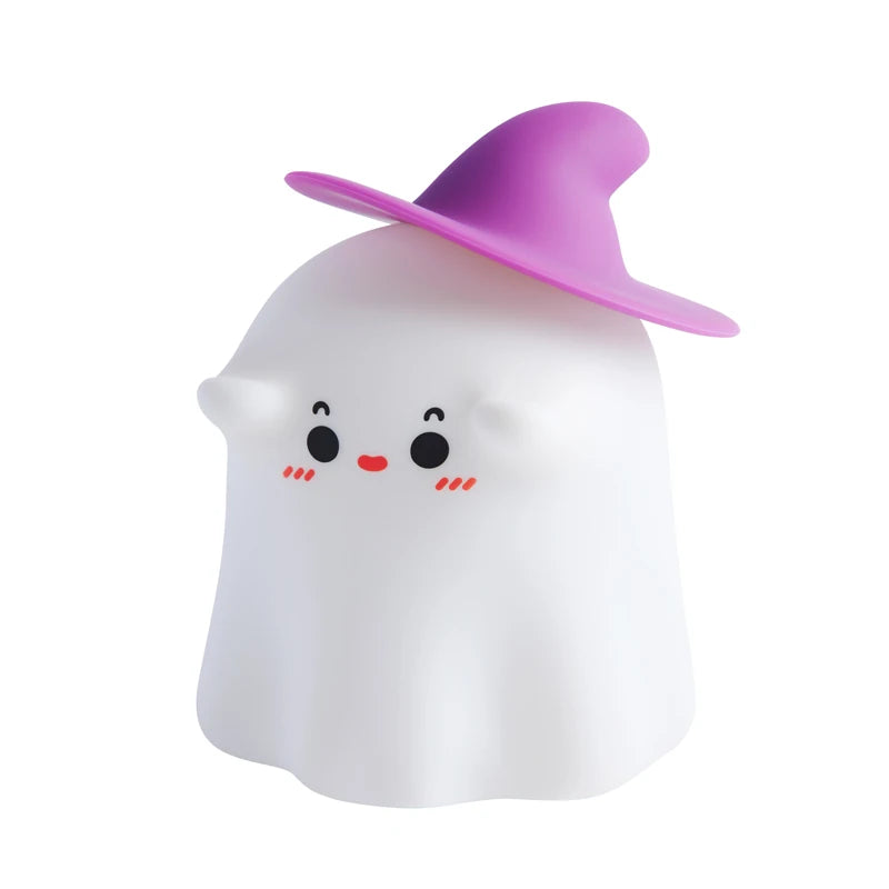 Lámpara de Noche Silicona Infantil Halloween con Timer