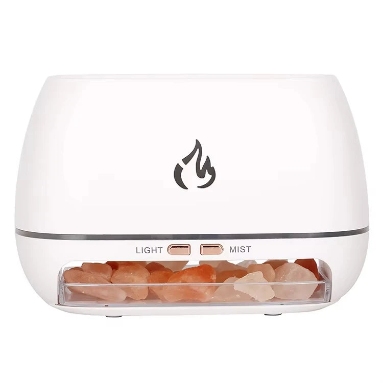 Humidificador Llama 3D Piedra de Sal del Himalaya