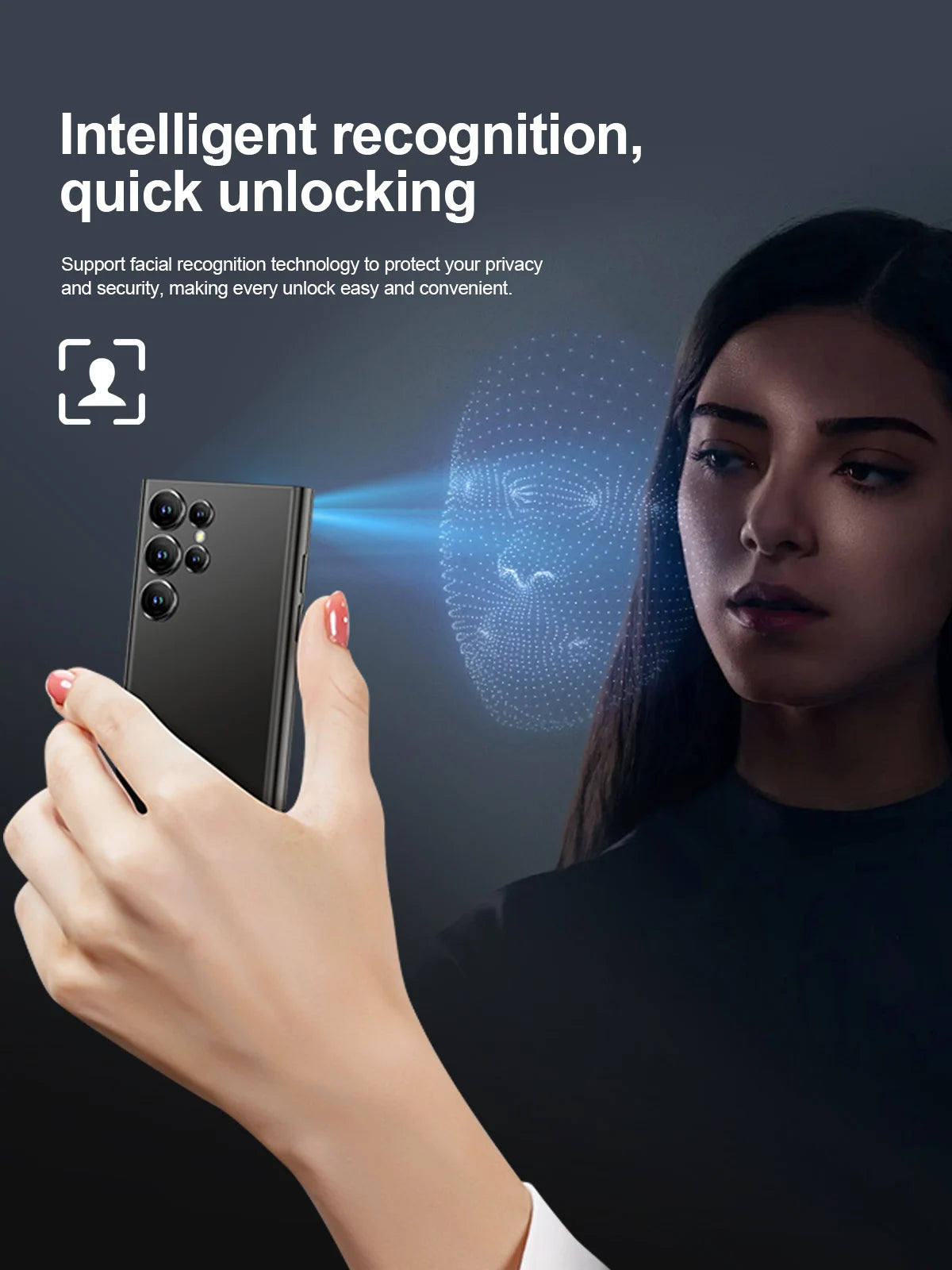 SERVO S27 MINI teléfono inteligente pequeño 4G LTE Android 12,0 OS 3GB + 64GB APP Store GPS 4,0 "pantalla completa de bolsillo teléfonos inteligentes 2 SIM en espera