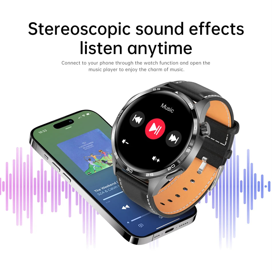 Reloj Inteligente 5 Pro con AMOLED, GPS, NFC, Brújula y Llamadas Bluetooth