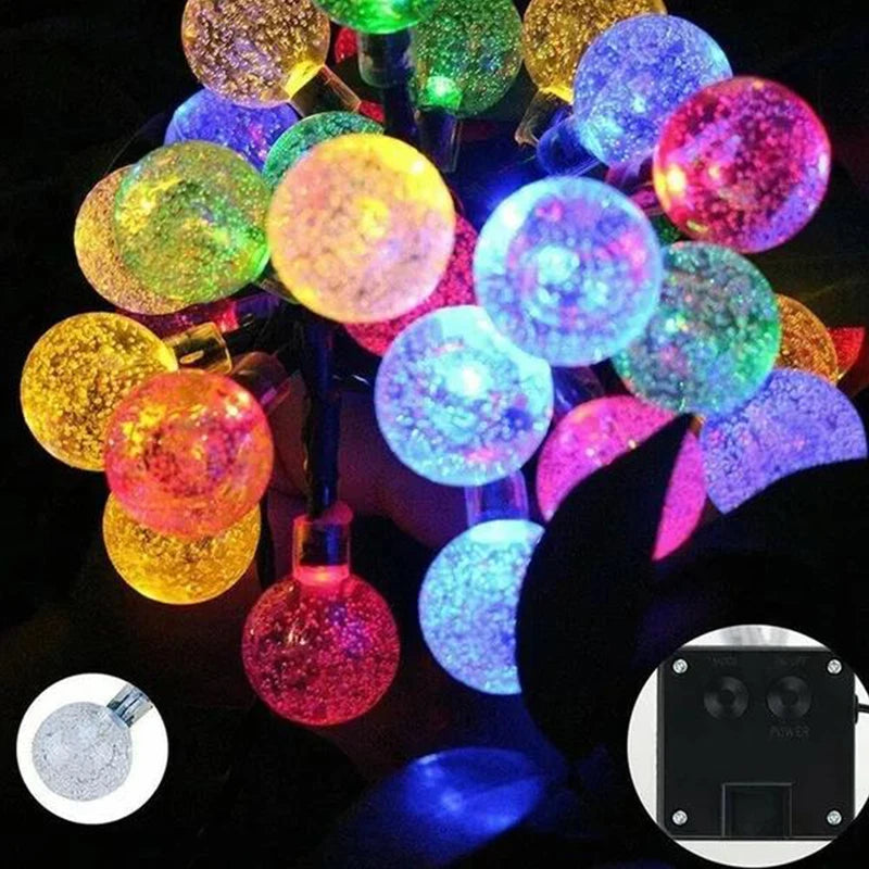 Guirnalda Solar de Luces de Hadas para Jardín