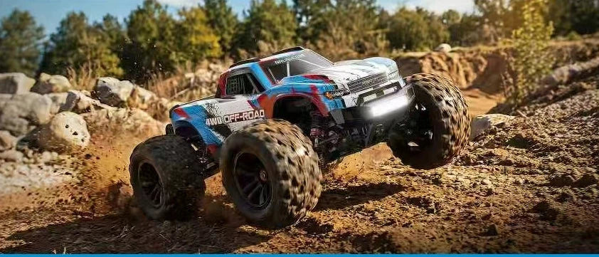 Coche RC 1/16 4WD sin Escobillas, 60 KM/H, Control Remoto 2.4G