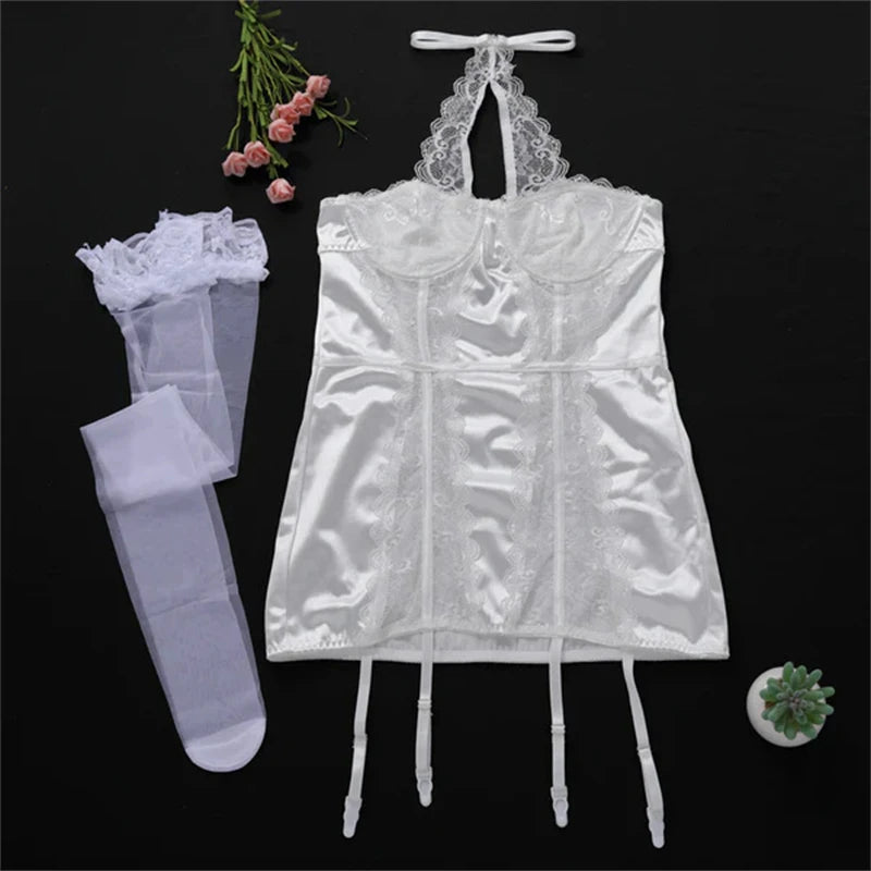 Conjunto de Sujetador Sexy y Ropa Interior para Mujer