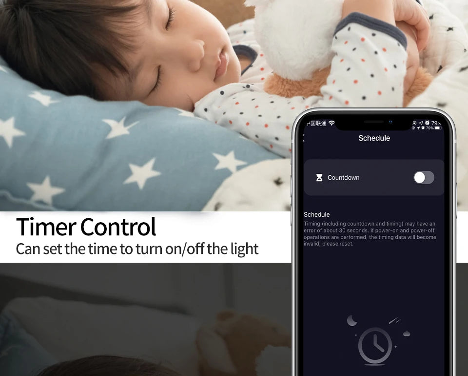Bombilla LED Inteligente RGB Tuya con Control Bluetooth