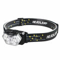 Linterna frontal 9 LED potente y portátil para camping y pesca