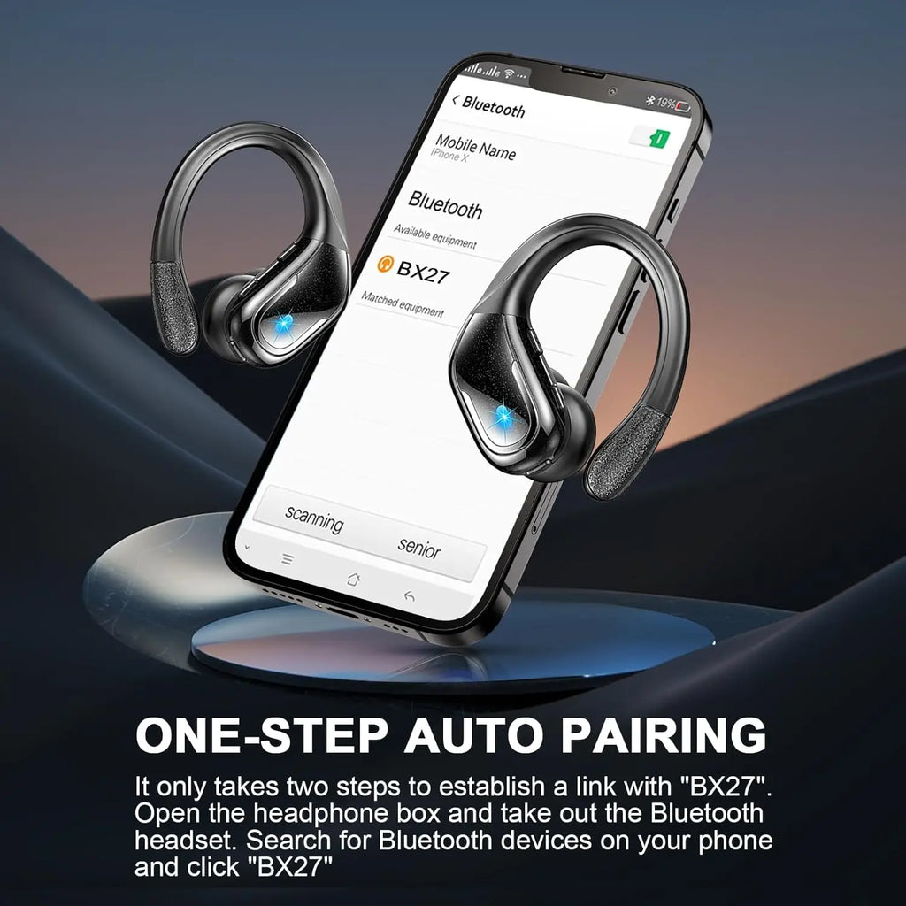 Auriculares Bluetooth 5.3 IP7 75h Deportivos Graves