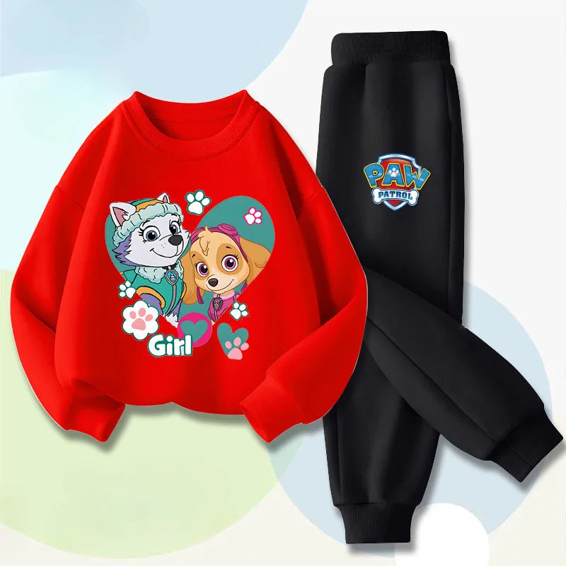 Conjunto de buzo y pantalón estampado PAW Patrol para niños