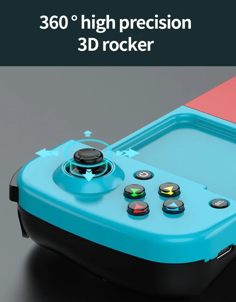 Controlador de juegos extensible inalámbrico D3 compatible con Bluetooth para teléfonos móviles Android Ios PC Gamepad Joystick Control de juego