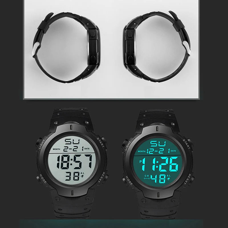 Reloj Deportivo Electrónico Para Hombre Multifunción