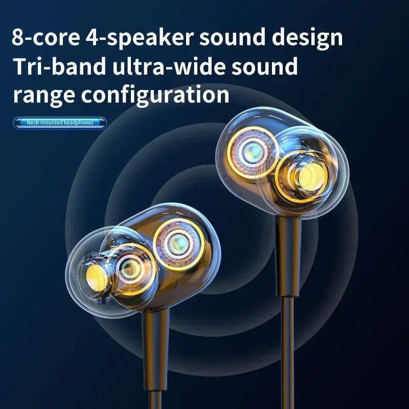 Auriculares Bluetooth Banda para el Cuello Deportivos