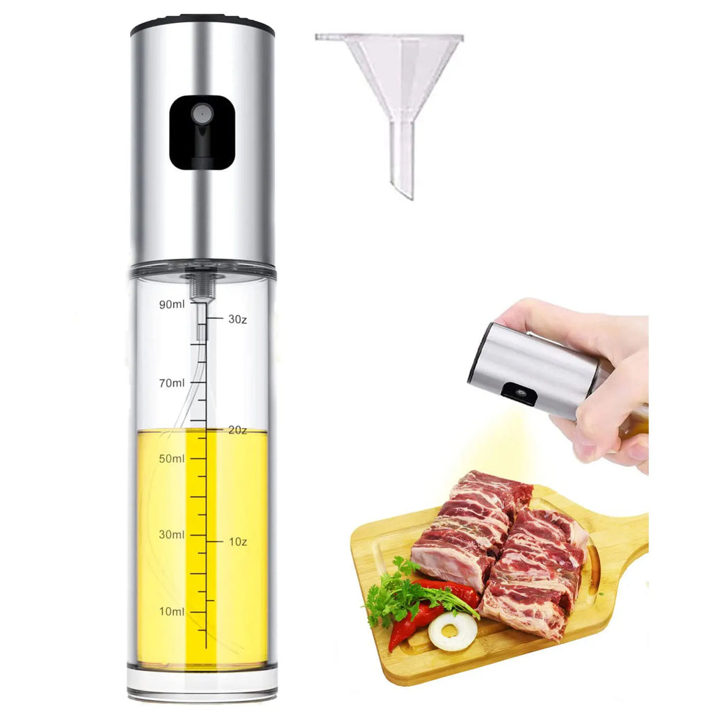 Botella Pulverizadora de Aceite de Vidrio 100ml para Cocina