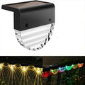 Luces solares para cubierta, luces para valla, luces para escalones al aire libre, luces solares impermeables para barandilla, escaleras, valla, patio y camino