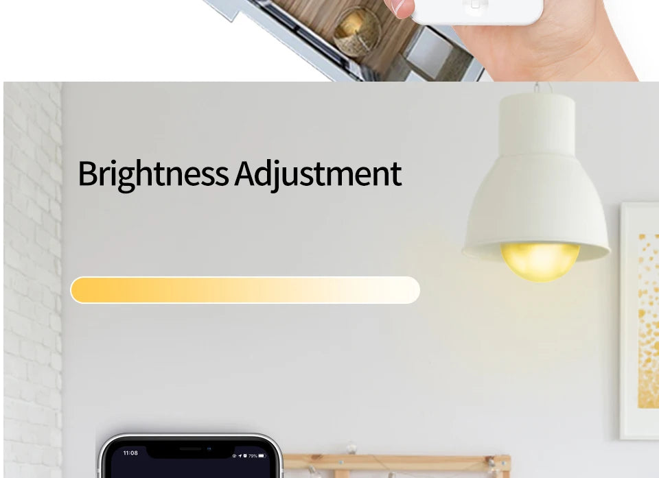 Bombilla LED Inteligente RGB Tuya con Control Bluetooth