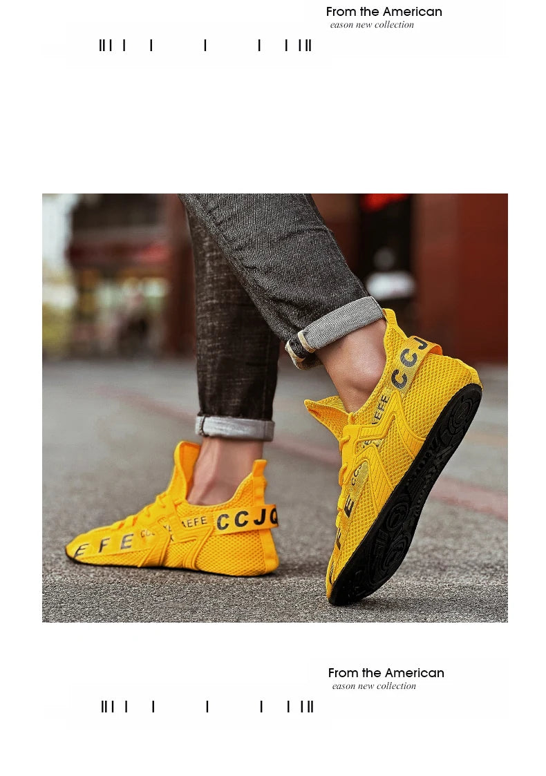 YRZL Mocasines Zapatos Hombres Casual Malla Transpirable Antideslizante Al Aire Libre Cómodo Interior Zapatos de Gimnasio Zapatos de Gran Tamaño para Hombres