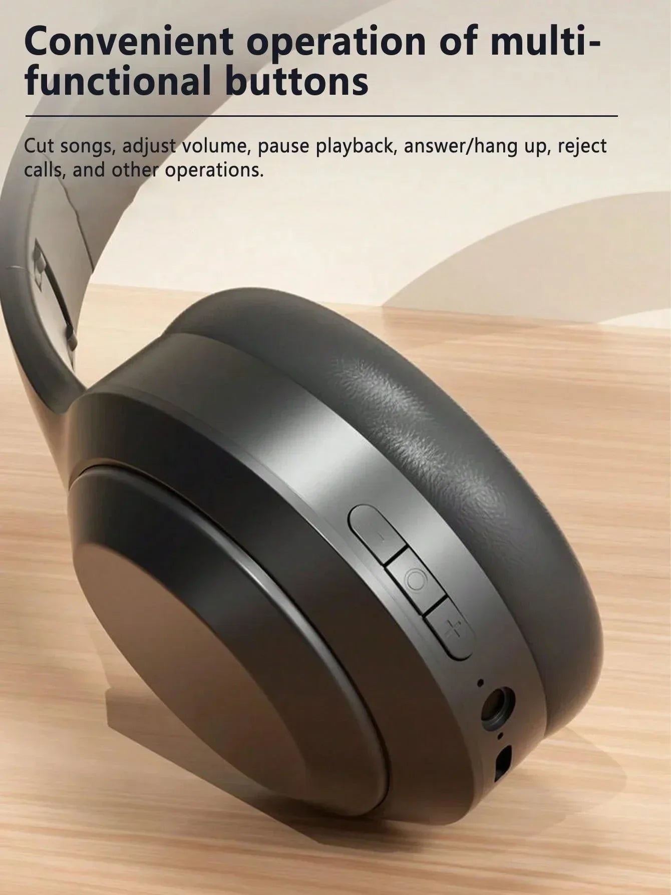 M5 Auriculares Bluetooth 5.3 Modo Dual Plegables