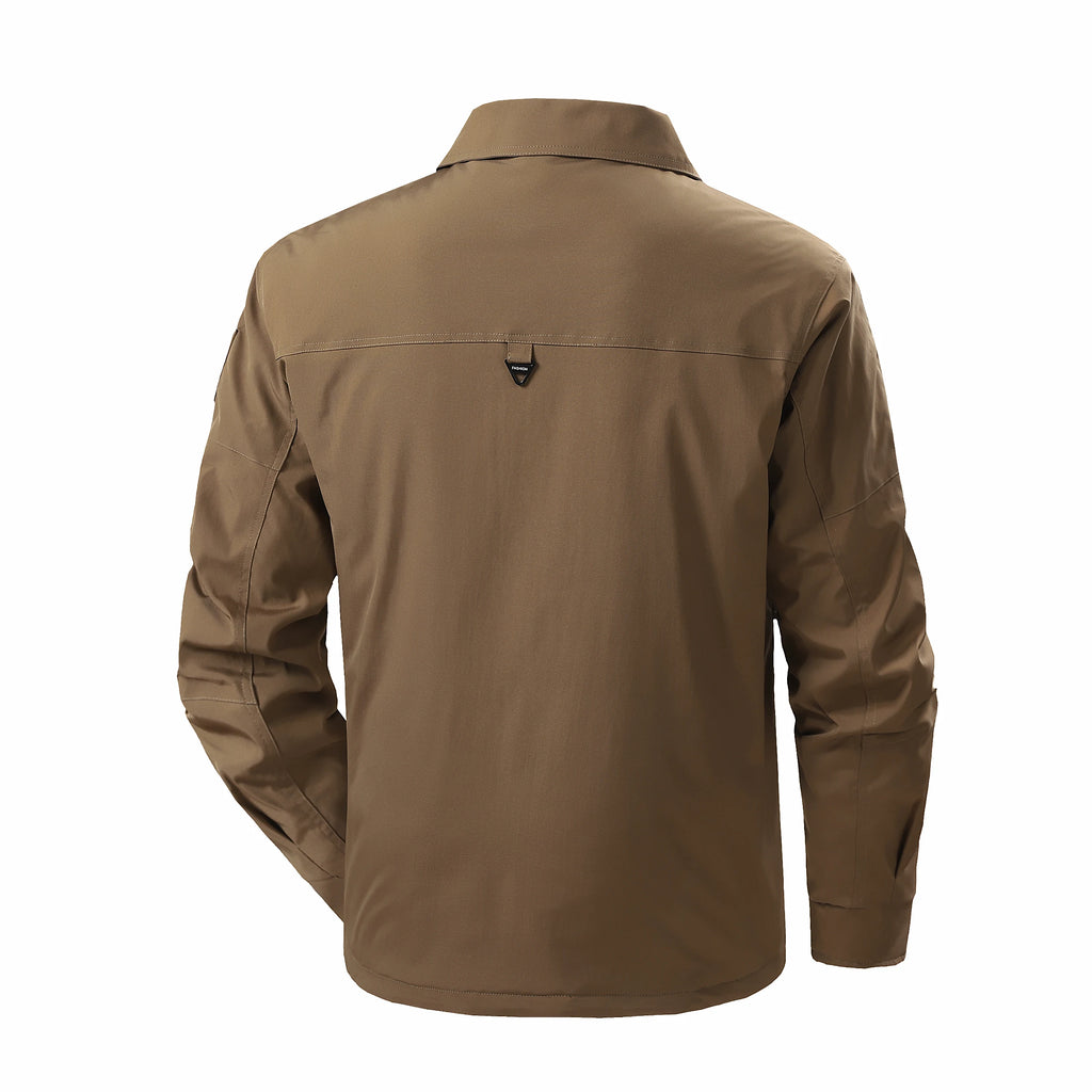 Parka militar con capucha para hombre, abrigo grueso y cálido a prueba de viento, Anorak, chaquetas de invierno