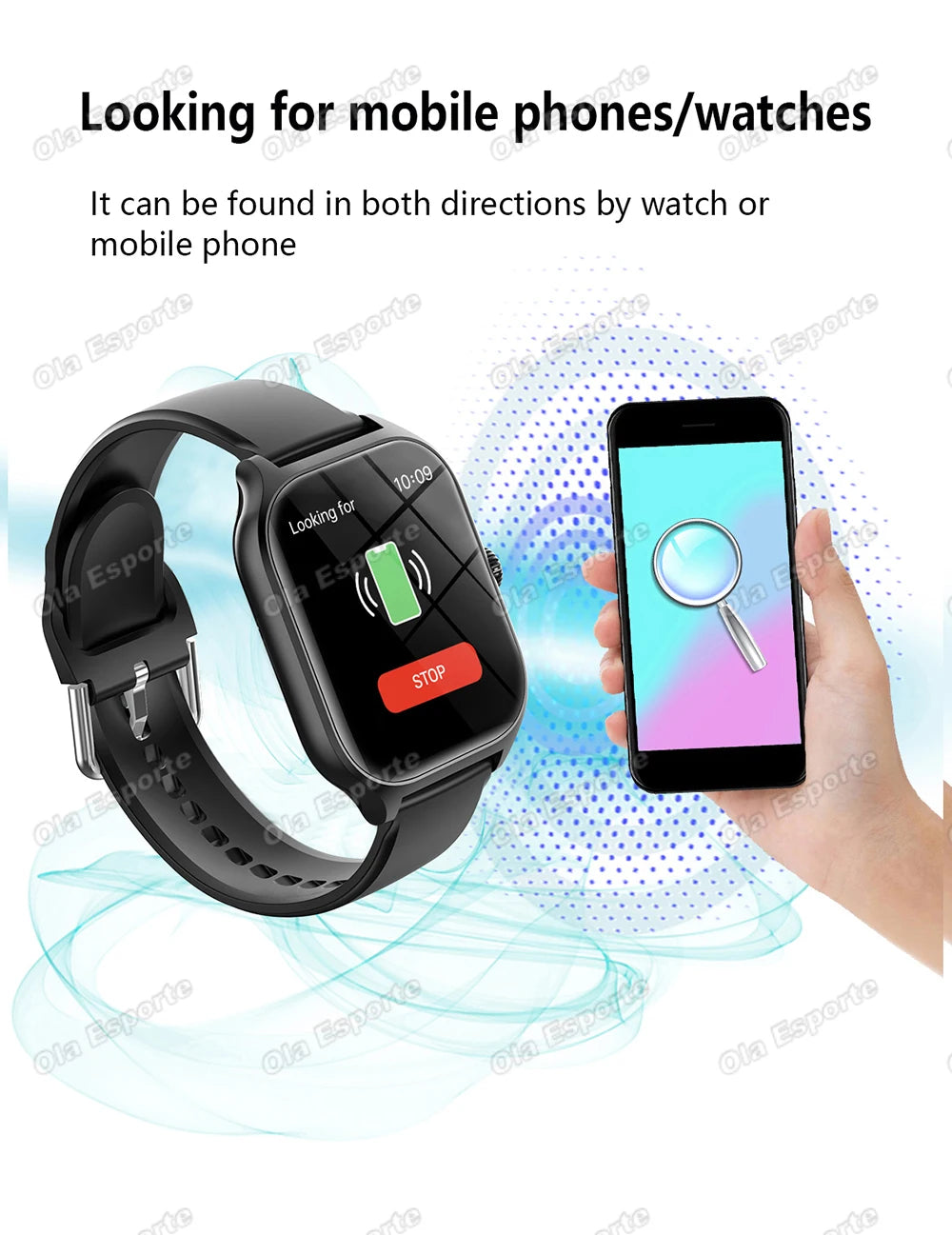 Reloj Inteligente para Hombre y Mujer, 2.01'', Resistente al Agua, Deportivo, con Respuesta a Llamadas, Monitor de Sueño, Podómetro, Alertas de Información, Nuevo