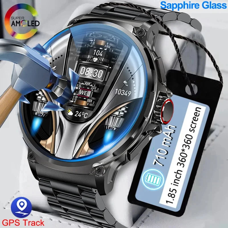 Reloj Inteligente Deportivo AMOLED 1.85 GPS