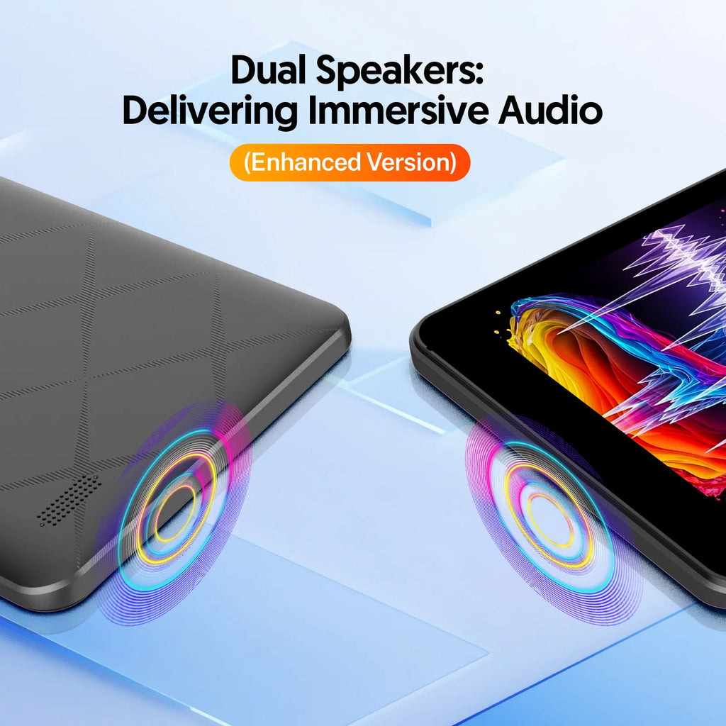 Tablet Android 15 BAKEN 7 pulgadas 8GB RAM 32GB IPS Quad Core