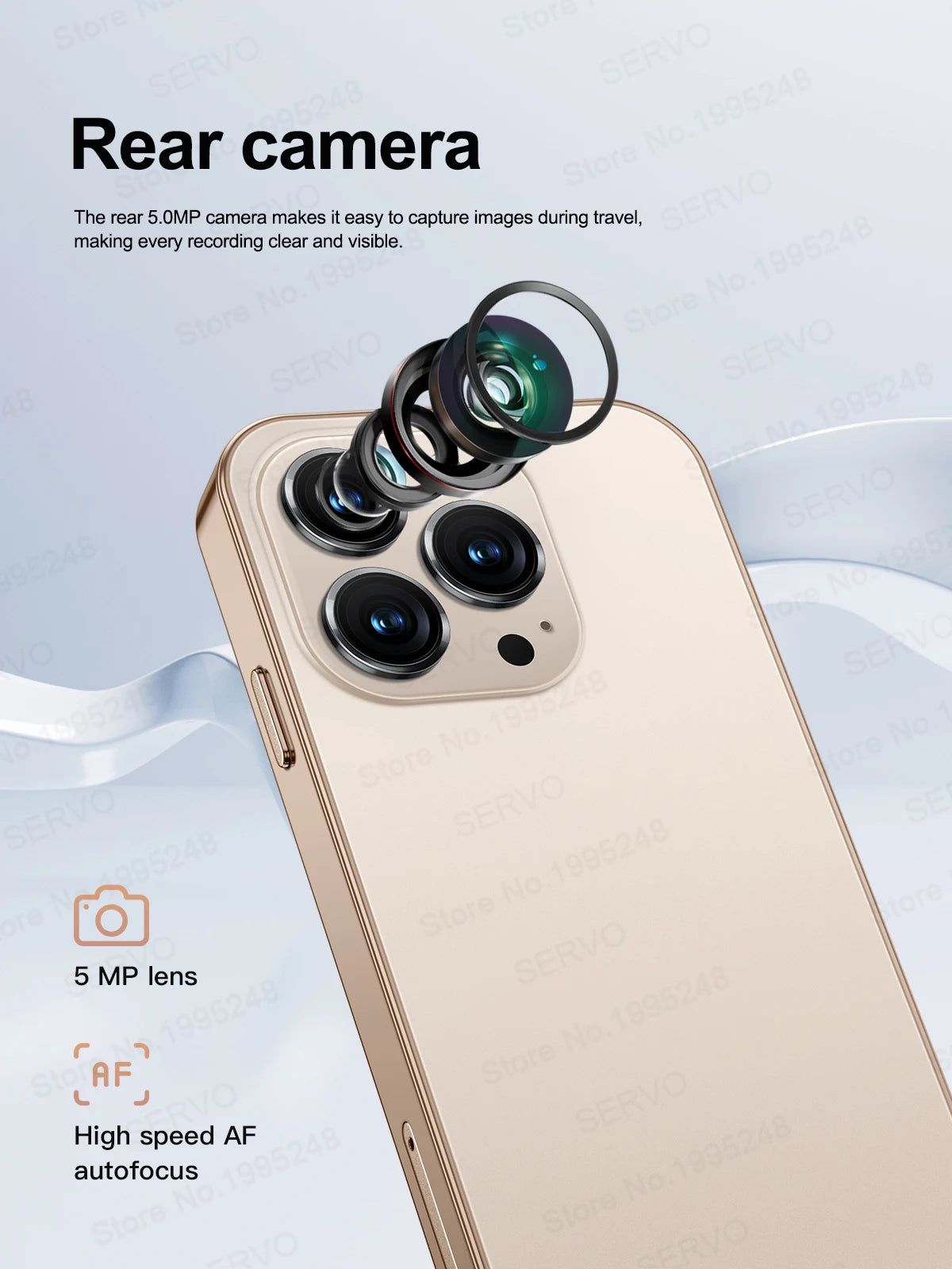 SERVO S16 Mini Android 12,0 teléfono inteligente 4G LTE 16GB/64GB Play Store WhatsAPP WiFi desbloqueo Facial teléfonos móviles de bolsillo pantalla de 4,0"