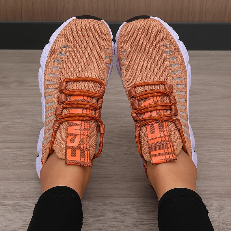 Zapatillas deportivas de plataforma para mujer — transpirables y cómodas