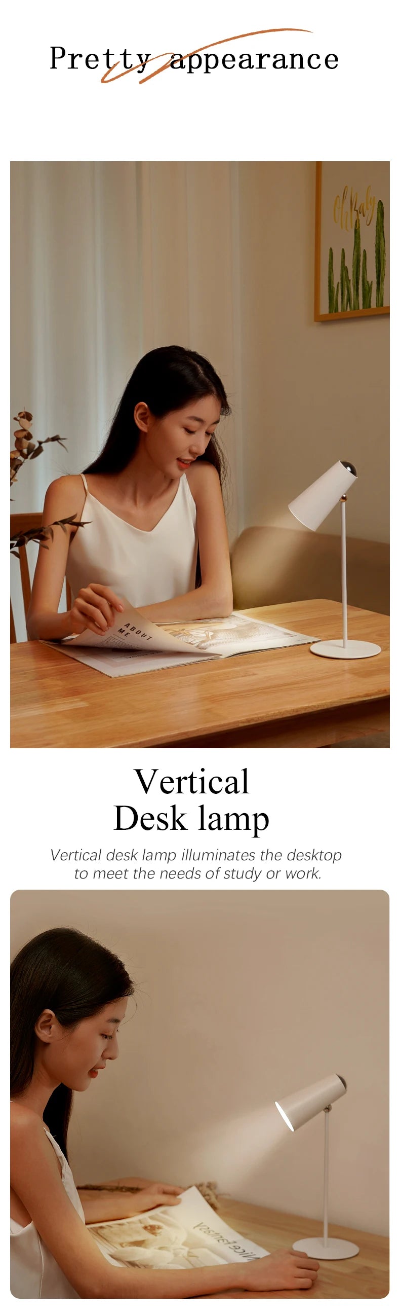 Lessdot-Lámpara de escritorio de lectura multifuncional 4 en 1, lámpara de escritorio magnética portátil, luz nocturna de atardecer, luz de ambiente colgante con carga USB