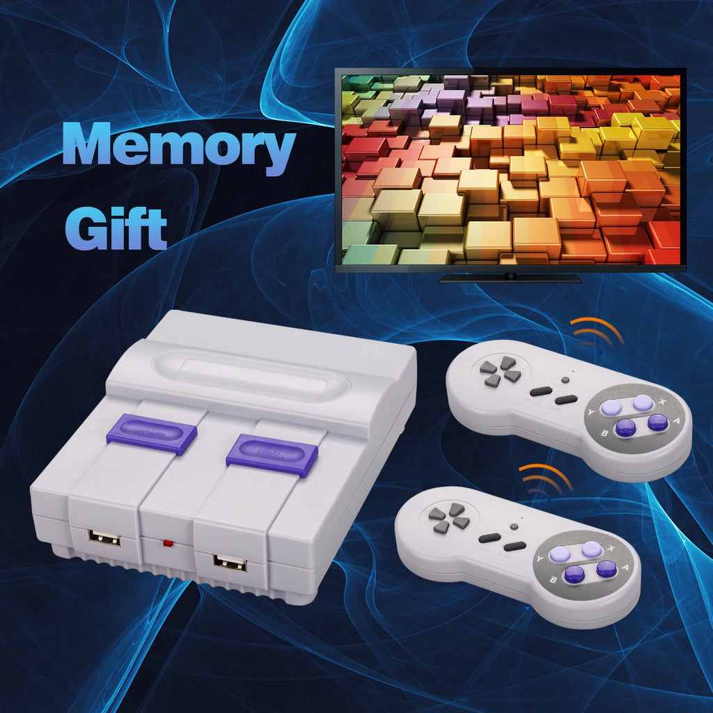 Consola de juegos portátil USB de vídeo de TV inalámbrica de 2,4G, Mini estación de juegos electrónica para regalo, más de 600 juegos nostálgicos Retro clásicos