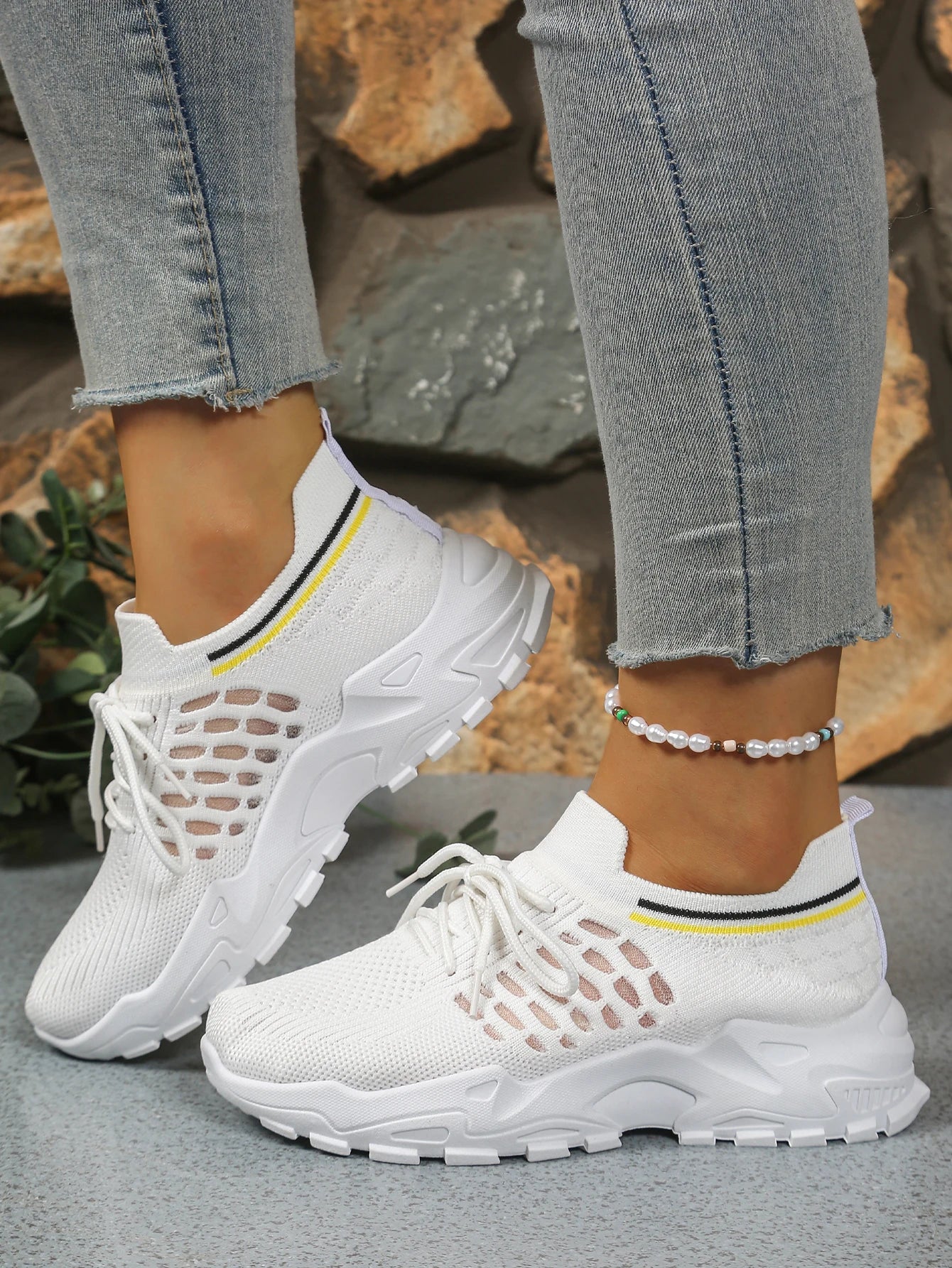 Zapatos de mujer, zapatillas con estampado de leopardo, zapatillas informales ligeras y transpirables para mujer, zapatos de venta con envío gratis