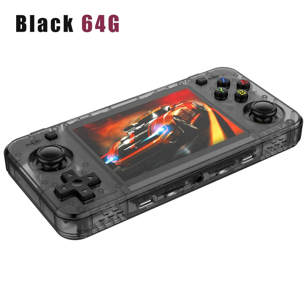 Consola de Juegos Retro Portátil R36H, Sistema Linux, Pantalla IPS 3.5 Pulgadas
