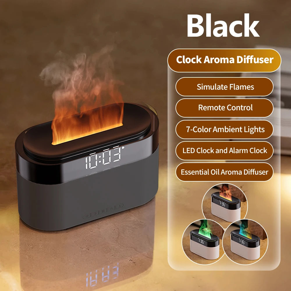 Humidificador Reloj Despertador con Control Remoto