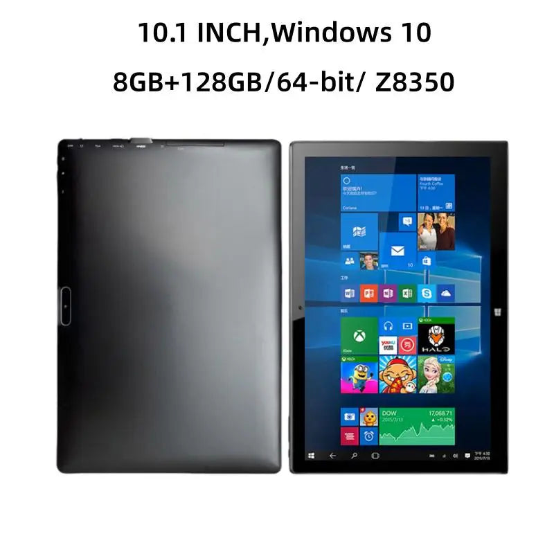 Tablet AR40 con 4GB de RAM, 64GB de ROM, Pantalla de 10.1 Pulgadas, Intel Atom N3350 de 64 bits, Windows 11, Batería de 5000mAh, Tipo-C, 1 Puerto USB 3.0, Puerto HD-MI, Pantalla IPS de 1920 x 1200