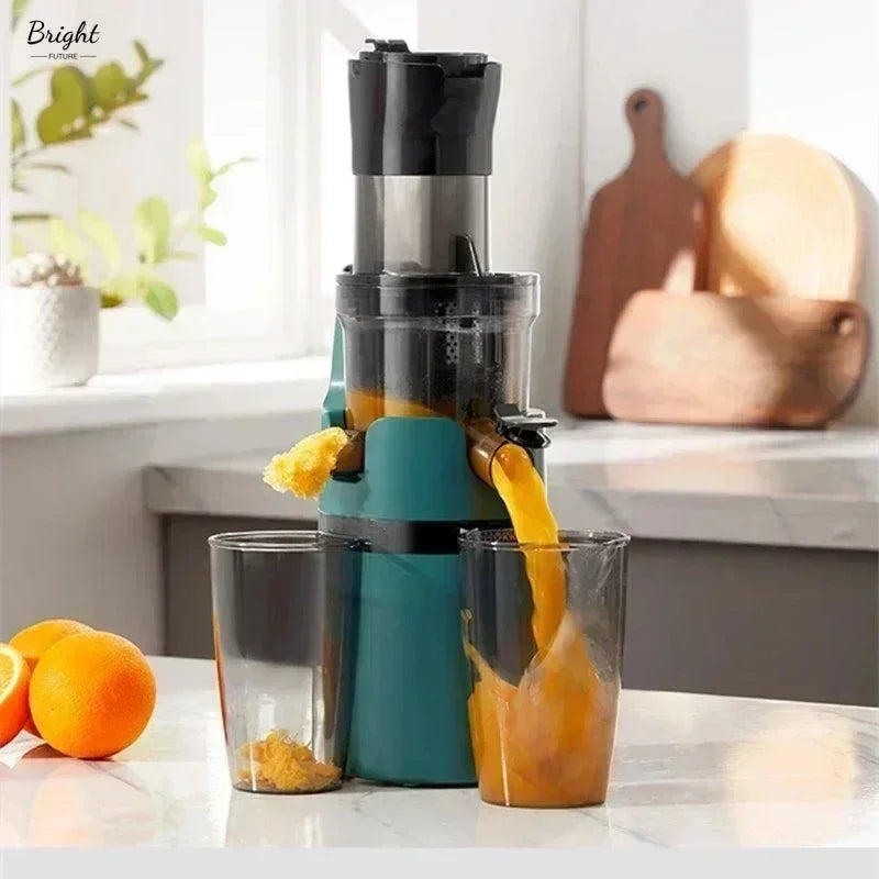 Exprimidor Lento de Prensa Fría — Tornillo Extractor 43 RPM