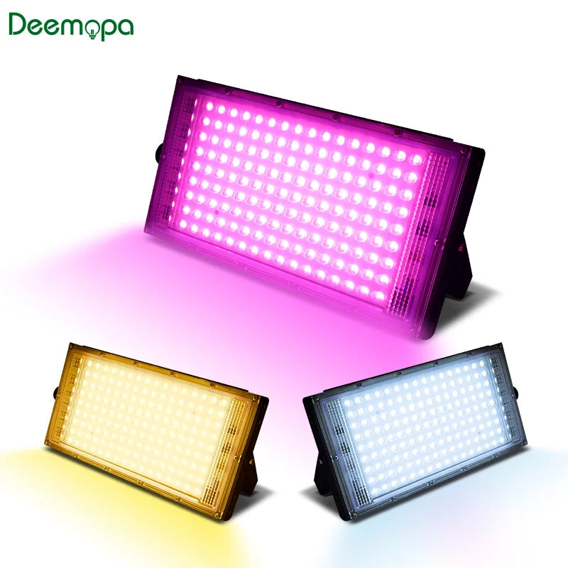 Reflector LED 50W 100W IP65 Impermeable para Interior y Exterior
