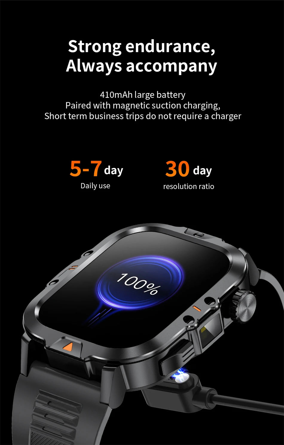 Reloj Inteligente LIGE Bluetooth Deportivo Resistente Agua