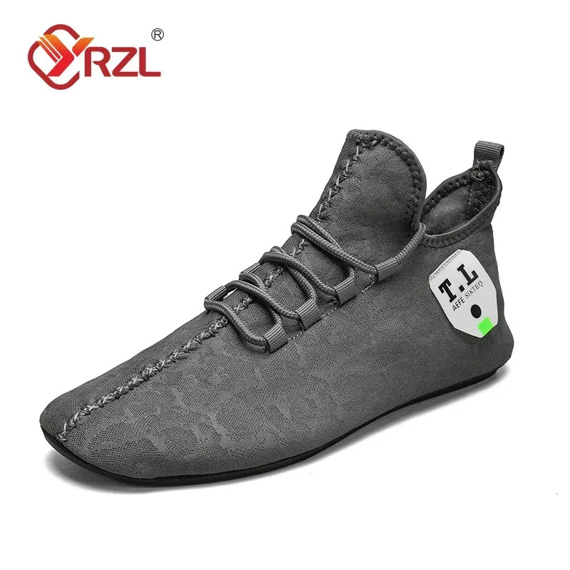 Mocasines de malla transpirables para hombre - Zapatos verano