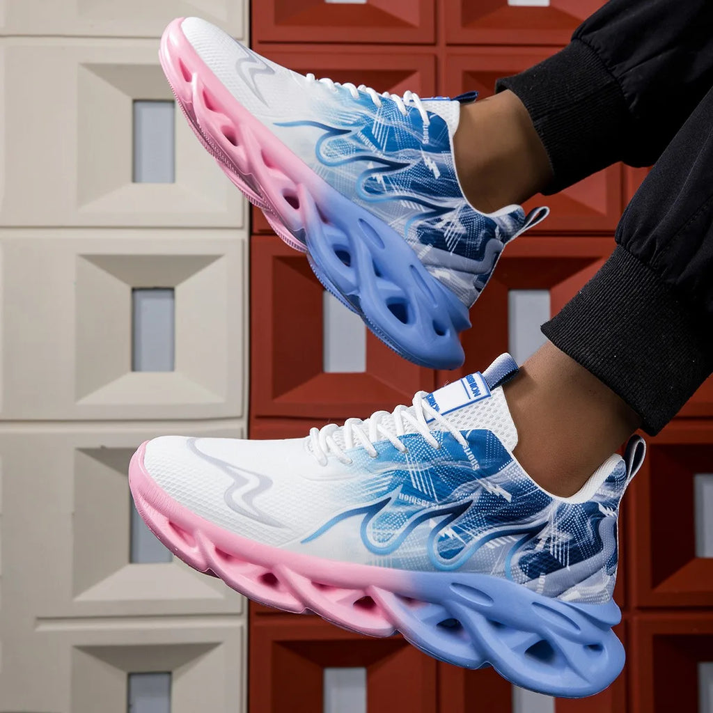 YRZL, zapatillas vulcanizadas para mujer, zapatos deportivos informales ligeros de verano para mujer, zapatillas transpirables para correr, zapatos Tenis para caminar