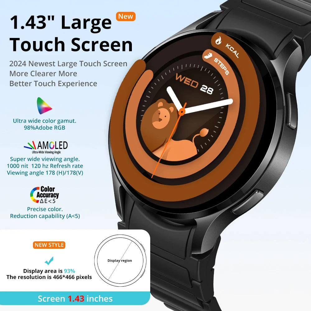 COLMI i28 Ultra AI Smartwatch AMOLED