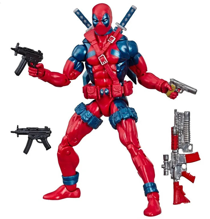 Hasbro Deadpool 80 aniversario limitado Spider Man Venom Kraven 2099 Peter Parker leyenda figura de acción colección de modelos de Anime