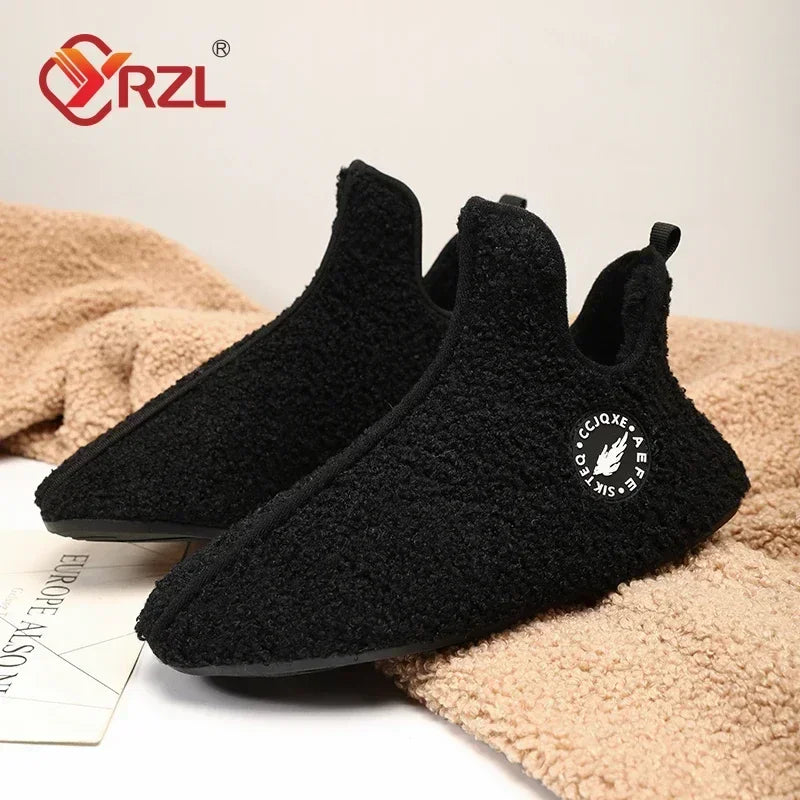 Zapatillas de Algodón para Hombre YRZL - Cálidas Interior Invierno