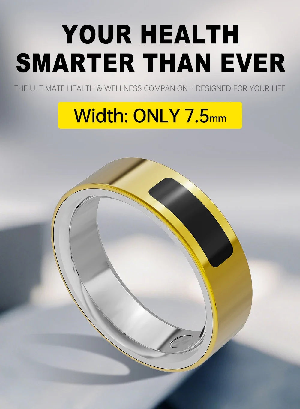Qino K31 Anillo Inteligente Monitor de Salud